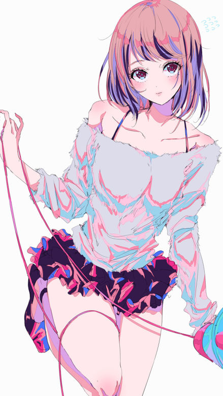 性感美腿动漫少女壁纸